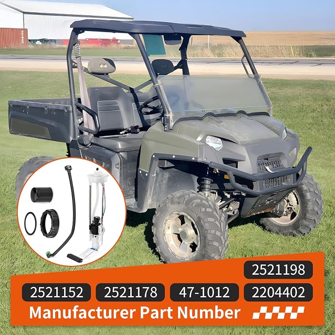 Fuel Pump & Line Assembly w/Oil Filter For Polaris Ranger 800 XP Crew 2011-2012 2521152 2204402