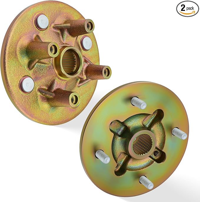 M MATI 2Set Front Wheel Hub with Bolts for Yamaha Rhino 450 YXR450F 2006-2009 Rhino 660 YXR660F 2004-2007 Rhino 700 FI YXR700F 2008-2013 5UG-F5111-10-00