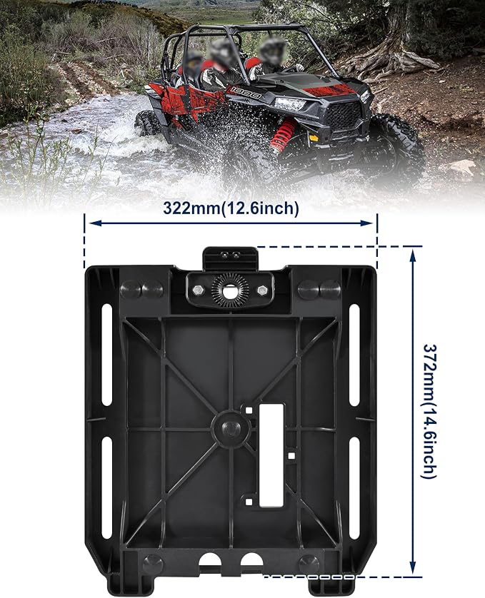 Seat Base Assembly for Polaris RZR/General, Seat Slider Base Assembly for Polaris RZR XP 1000 XP Turbo S RZR Trail S General 1000 XP 1000 2014-2025 Accessories (#2634889)