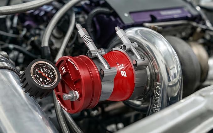 AutoLine Pro 2.5" (64mm) Premium BoostCap Turbo Boost Leak Tester - 6061 Billet Aluminumst Cap - 30 PSI Gauge - Detects Intercooler, Charge Pipe & Intake Leaks