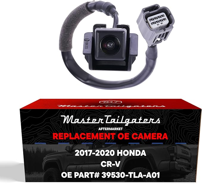Master Tailgaters Replacement for Honda CR-V (2017-2020) Rear View Backup Camera OE Part # 39530-TLA-A01, 39530-TLA-A11, 39530-TLA-A51