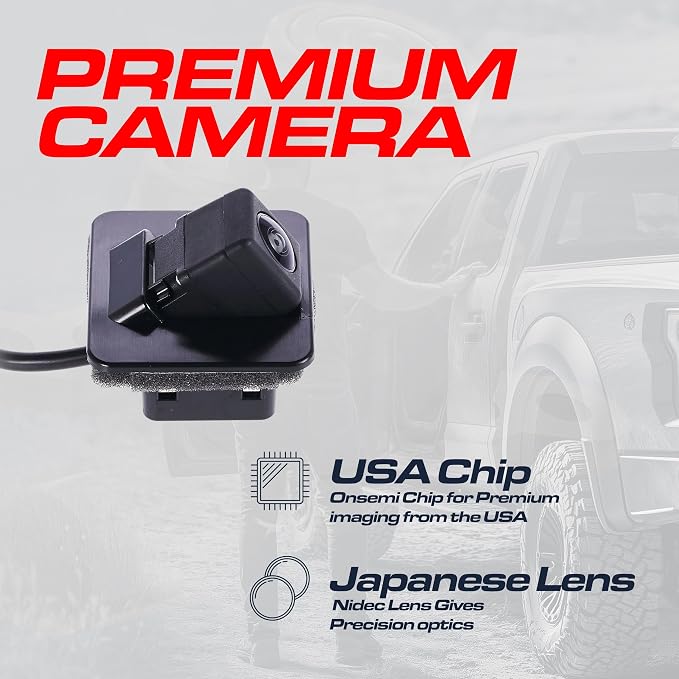 Master Tailgaters Replacement for Toyota Yaris iA (2016-2020), Yaris Sedan (2016-2020) / Scion iA (2016) Backup Camera OE Part # 86790-WB001, 86790-WB002