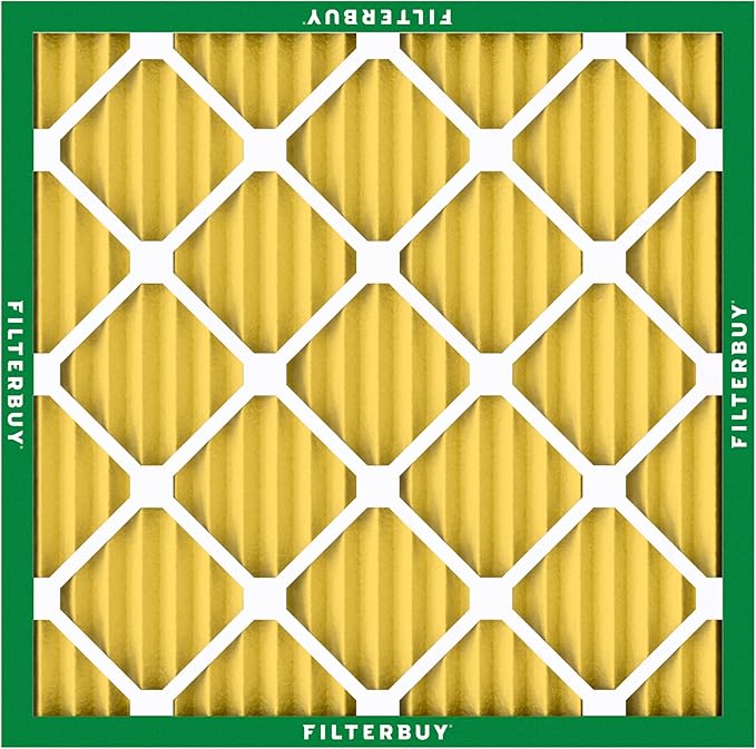 Filterbuy 18x18x1 Air Filter MERV 11 Superior Pet & Allergy Defense (12-Pack), Electrostatic Pleated HVAC AC Furnace Filters Replacement (Actual Size: 17.75 x 17.75 x 0.75)