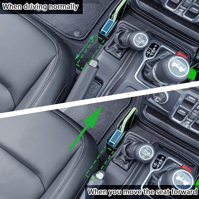 JKCOVER Center Console Gear Shift Organizer Tray and Armrest Organizer Tray Compatible with Jeep Wrangler JL/JLU 2018 2019 2020 2021 2022 and Gladiator JT Truck 2020 2021 2022 Organizer Accessories