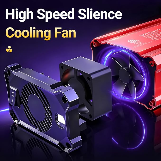【2026 Upgraded】 300W Car Power Inverter - vansoet DC 12V to 110V AC(2 Outlets) Power Inverters with PD30W & QC18W Fast Charging Port - Car Charger Cigarette Lighter Adapter for Laptop/Phone/Road Trip