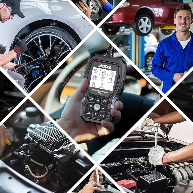 ANCEL TD700 Fits for Toyota OBD2 Scanner, Engine Car Diagnostic Scan Tool Fit for Toyota Lexus Scion, All System Code Reader Reading/Erasing Code,1996-2021