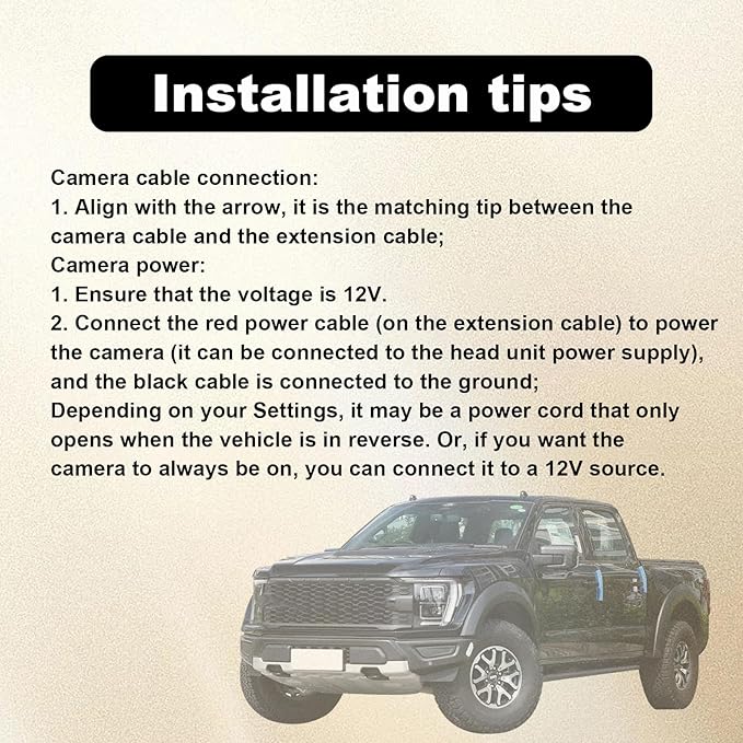 from 2007 to 2013, Ford F-150, F250, F350, F450, F550 Rearview Cameras, Rearview Camera, Trunk Handle, car Rearview Camera, in-car Camera
