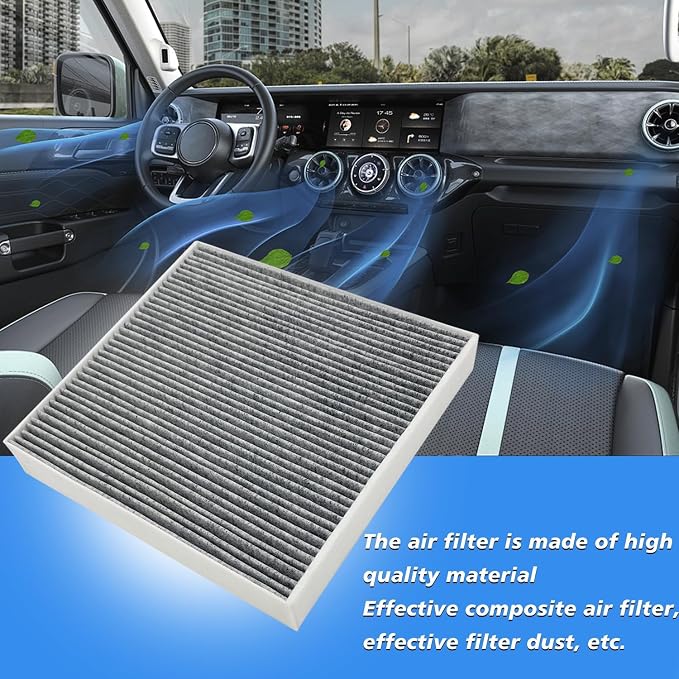Not for hybrid, Cabin and Engine Air Filter Fits for 2022-2025 2026 Tucson, Santa Cruz, 2021-2026 Santa Fe, K5, 2020-2026 Sonata, 2023-2026 Sportage, Fits 97133-L0000, 28113-L1000, CF12820, CA12816