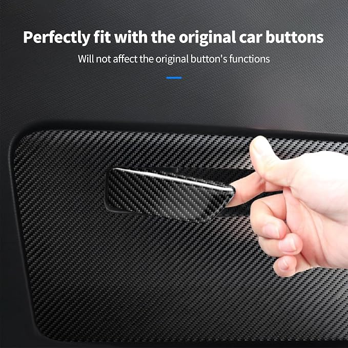Center Console Co-Pilot Glove Box Panel Cover Protective Trim Compatible with Audi A3 8Y 2015-2020 2021 LHD, ABS Carbon Fiber Texture Glove Box Panel Cover