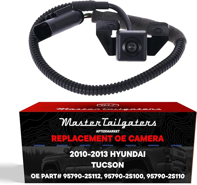 Master Tailgaters Replacement for Hyundai Tucson w/o Navigation System (2010-2013) Backup Camera OE Part # 95790-2S112, 95790-2S100, 95790-2S110