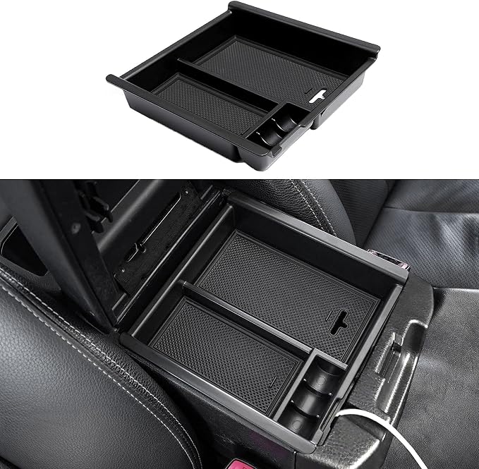 JDMCAR Center Console Organizer and A/C Vent Ring Outer Trim Decoration Covers Compatible with Toyota Tacoma 2016-2021 2022 2023