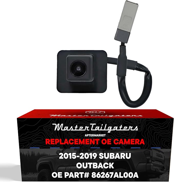 Master Tailgaters Replacement for Subaru Outback (2015, 2018-2019) Backup Camera OE Part # 86267AL00A