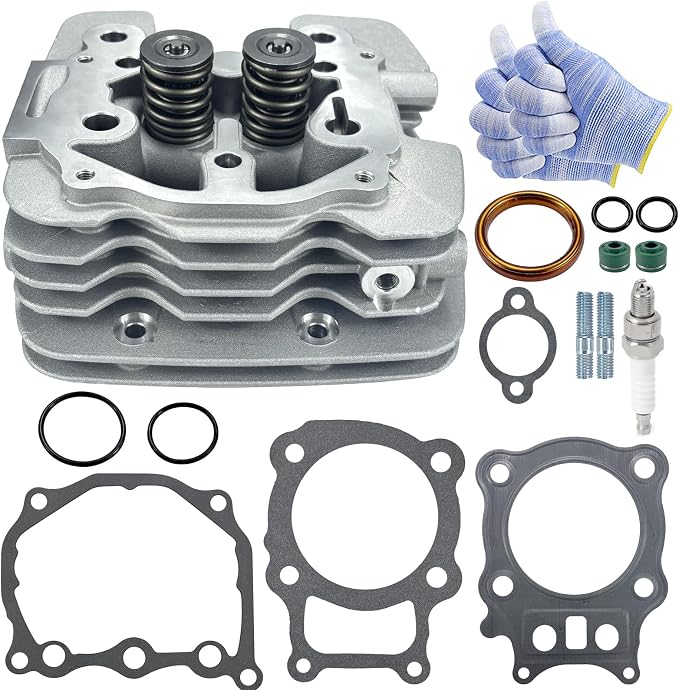 Top End Cylinder Head Kit Compatible with Honda TRX350 FE FM TRX350TE TRX350TM Rancher350 2000-2006 12200-HN5-M00 12200-HN5-670