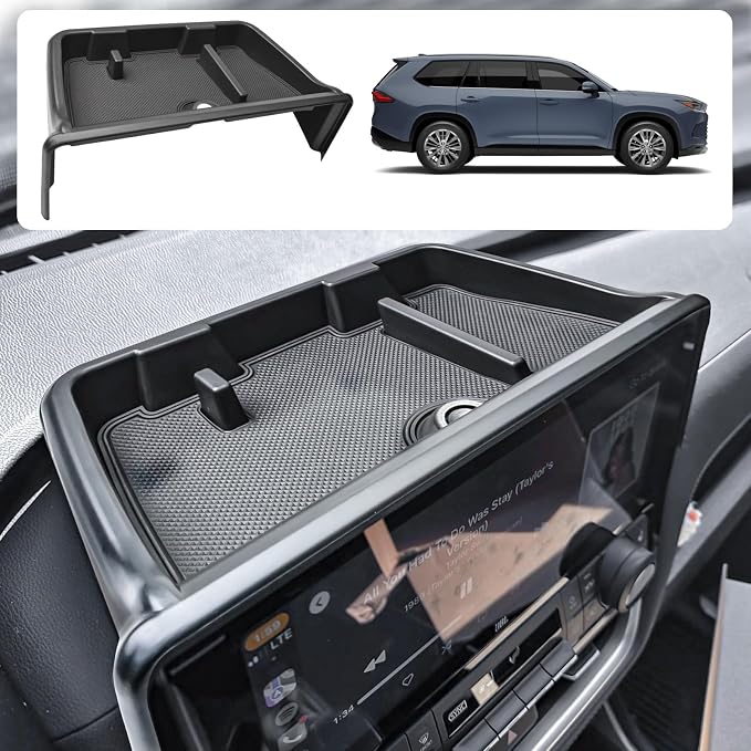 EDBETOS Center Console Organizer and Dashboard Organizer for 2023 2024 2025 Toyota Grand Highlander