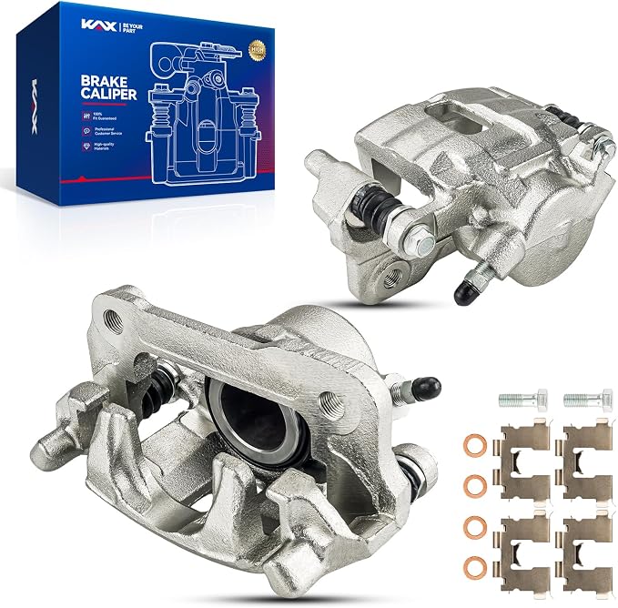 KAX Disc Brake Caliper Assembly Fit for Tracker 1989-1995, Sidekick 1991-1998 1.6L, Tracker 1996-1997 1.6L, Tracker 1998 1.6L, X-90 1996-1998, Sidekick 1989-1990, Front Side