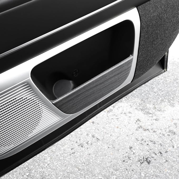 YOUTOOCAR Door Kick Panel Protector Covers Compatible with Hyundai IONIQ 9 Accessories (Wood Grain)
