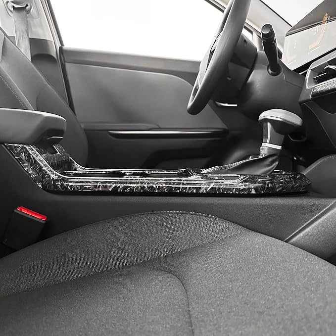 Gear Shift Panel Cover Trim Compatible with Kia K4 2025-2026 Accessories (Forged)