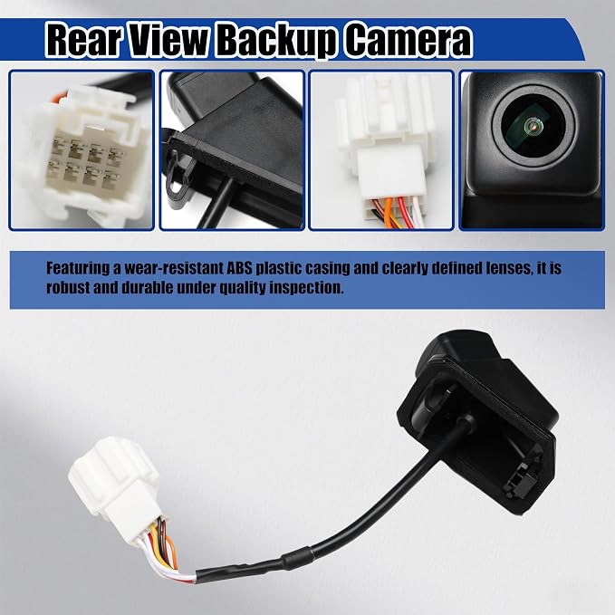 No.39530-TX4-A11 Rear View Backup Reverse Parking Camera [8 Pins] IP68 HD | Compatible with Acura RDX 3.5L 2016 2017 2018 Reverse Park Assist Camera Replace OE#39530TX4A11 PAC161 AC1960118