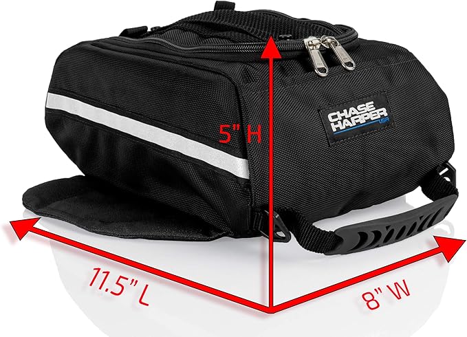Chase Harper USA 1700BC Strap Mount - Mini Aeropac Industrial Grade Ballistic Cloth Tank Bag
