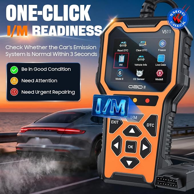 V511 OBD2 Scanner & Power Circuit Probe Tester