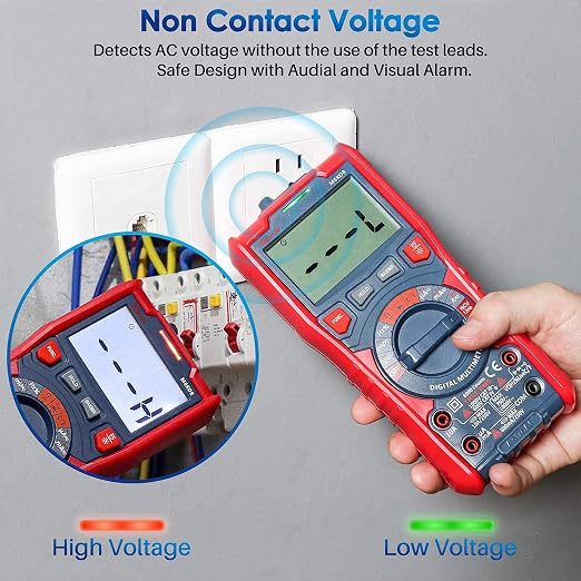 AstroAI TRMS 6000 Counts Digital Multimeter+ Multimeter Test Leads Kit