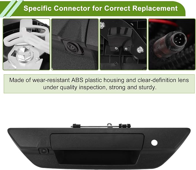 No.690900K350 Tailgate Handle Backup Camera for Toyota for Hilux for Sr5 M80 2016-2018 Rear View Reversing Park Assist Camera 1 Set