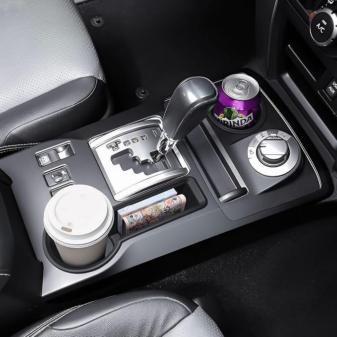 RUNROAD Center Console Organizer Compatible with 2014-2024 Toyota 4Runner Accessories, Cup Holder Insert for 4Runner Glove Box Dividers Center Console Gear Shift