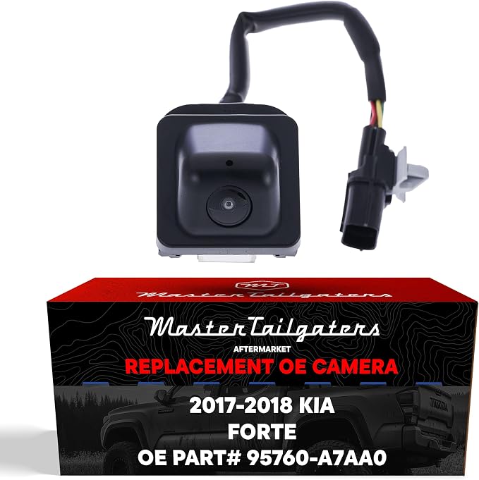 Master Tailgaters Replacement for Kia Forte Sedan (2017-2018) Rear View Backup Camera OE Part # 95760-A7AA0