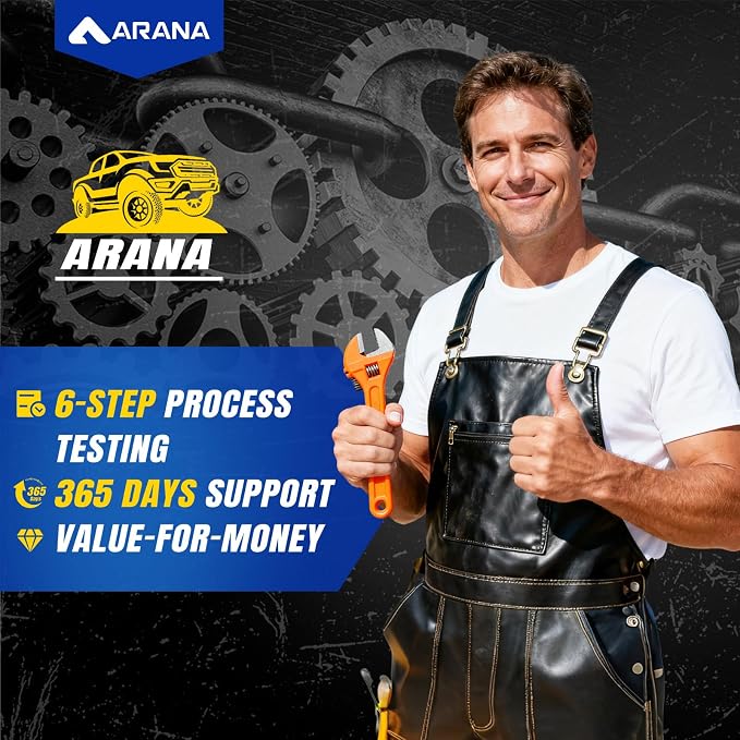 ARANA Tailgate Assist Shock for Ford Maverick 2022-2026, Soft Open Tail Gate Lowering Damper Strut Kit Fits Ford Maverick XL XLT Lariat Tremor Lobo EcoBoost Hybrid & AWD(10-Min Installation)