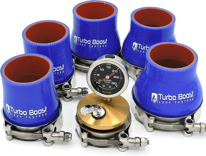 Small Aluminum Boost Leak Testers (Shop Kit Multi Size 2" 2.25" 2.5" 2.75" 3")