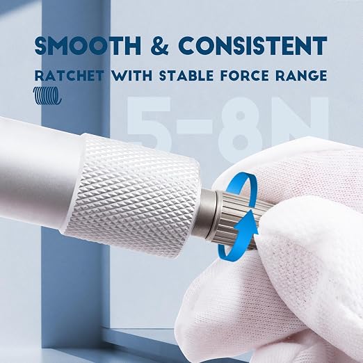 Dasqua Outside Micrometer, 1-2 inch Range, 0.0001" Accuracy Industrial Tools, Carbide-Tipped, Stainless Steel Precision Machinist Tools