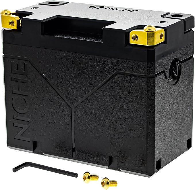 NICHE Lithium Battery YB12B-B2 12V 4Ah 240A for Yamaha BW350 Suzuki GS300 GS450