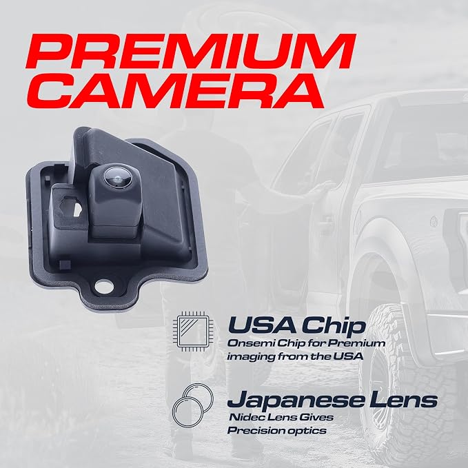 Master Tailgaters Replacement for Toyota Highlander + Hybrid w/o Video Display Mirror (2020-2021) Backup Camera OE Part # 86790-0E150