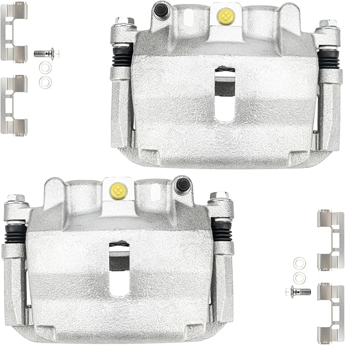 KAX 18B4974+18B4975 Brake Caliper Compatible with Ford F150 2005-2008, Lincoln Mark LT 2006-2008, Front Disc Brake Caliper