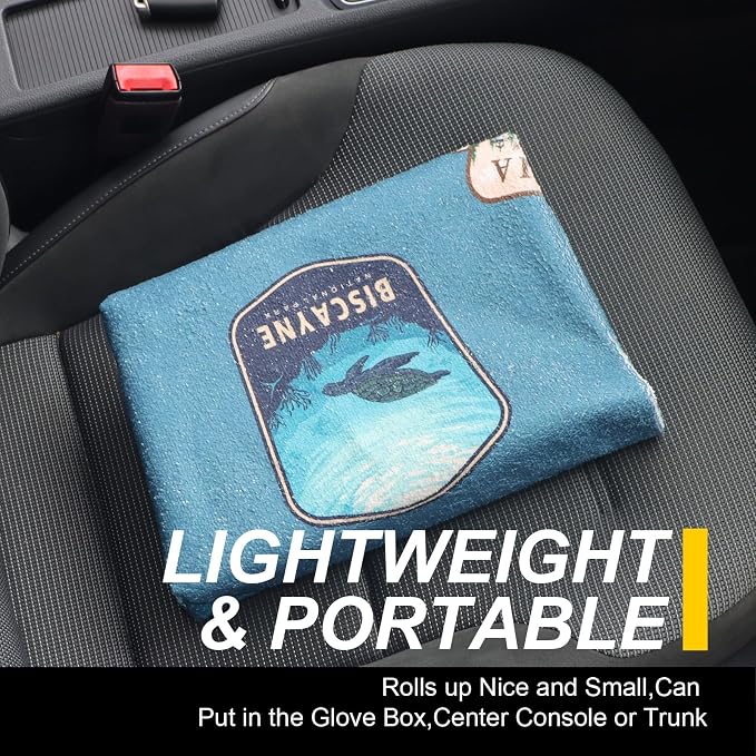 Back Seat Cover for Car Trucks Van SUV Jeep,Waterproof Rear Bench Towel Seat Covers for Dogs and Kids,Automotive Backseat Protector (National Parks)
