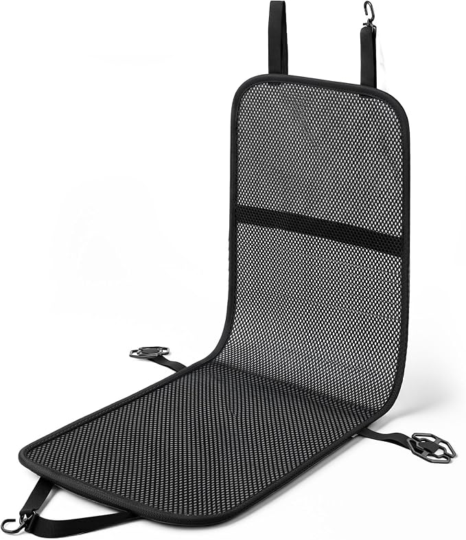 1 Pack 3D Air Mesh Car Seat Cushion - 41" x 15" Black Breathable Double Cool Chair Seat Pad for Truck, SUV, Van, Car - Universal Fit