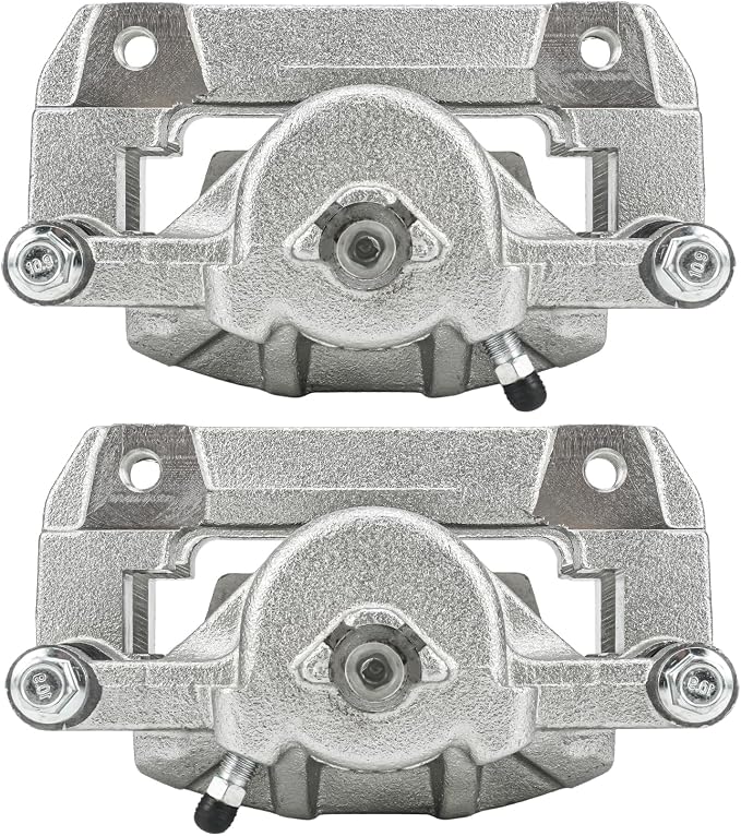 KAX 19B2584+19B2585 Brake Caliper Compatible with Honda Accord 2003-2012, Acura TL 1999-2008, Acura TSX 2004-2014, Acura RL 1999-2004, Acura CL 2001-2003, Front Disc Brake Caliper