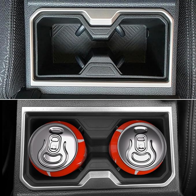3Pcs Center Console Organizer Compatible with Toyota 4runner 6th Gen 2025 2026 Interior Accessories - Center Console Tray and Cup Holder Liner Insert & Armrest Hidden Compartment Storage Box