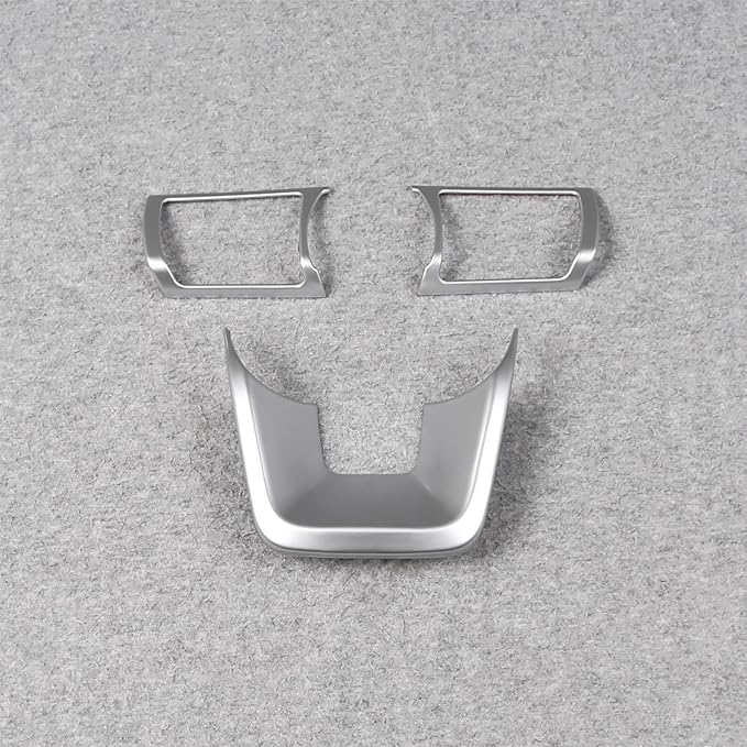 Beautost Fit for Nissan New Kicks 2025 2026 Wheel Steering Trim Panel Cover Trims (Matt Silver)