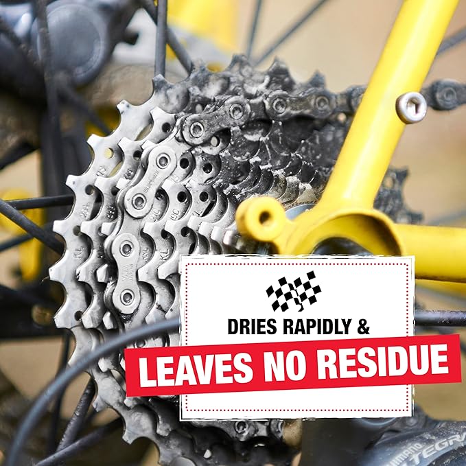 Finish Line Dry Weather Bicycle Cleaning and Maintenance Kit – Includes Super Bike Wash, Speed Degreaser, and Dry Lube for Complete Bike Care, Drivetrain Cleaning & Lubrication System