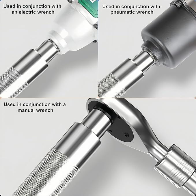 1/2-inch offset extension wrench, a three-in-one manual, electric and pneumatic wrench that can be switched, suitable for use in any narrow spaces,socket wrench.