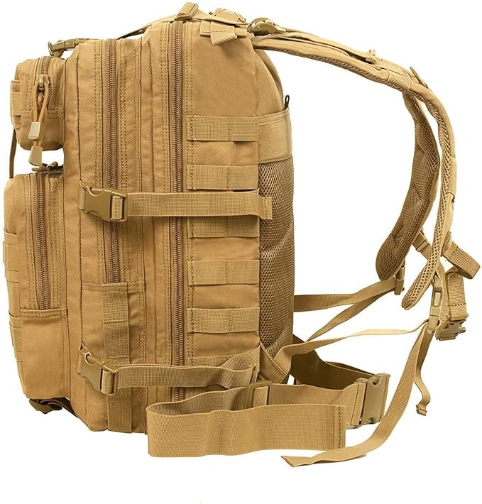 Seibertron Motorbike Backpack Motorcycle Bag Outdoor Sports Riding Package Khaki 37L