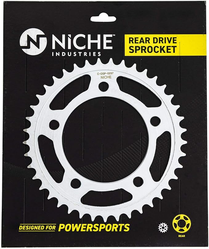 NICHE Drive Sprocket Chain Combo for Honda VT750C VT750CD VT750C2 Front 17 Rear 41 Tooth 525VM-X X-Ring 122 Links
