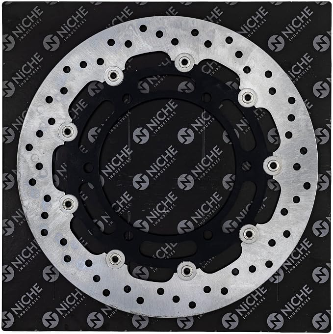 NICHE Front Brake Rotor for Honda Shadow Ace 1100 Magna 750 Hawk GT 650 45251-MS9-750 45251-MN8-670 1994-2003