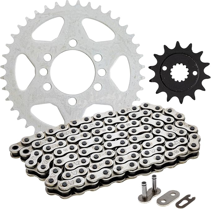 NICHE Drive Sprocket Chain Combo for Suzuki QuadSport Z400 LT-Z400 Front 14 Rear 40 Tooth 520NZ Standard 96 Links