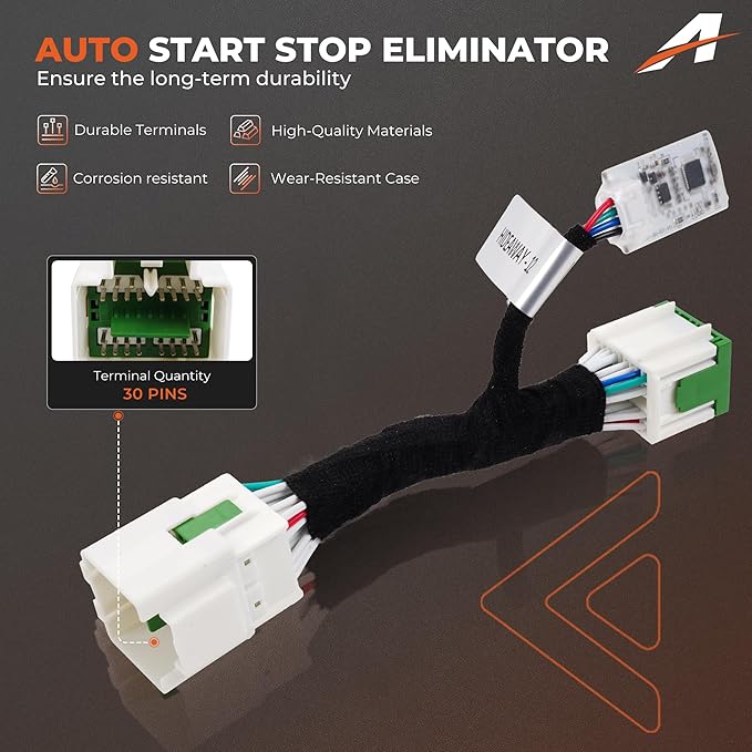 Auto Start Stop Eliminator Compatible with Ford F150 2021-2026 Accessories, Plug and Play Easy Install Autostop Eliminator - Essential 2025 2026 F150 Accessories