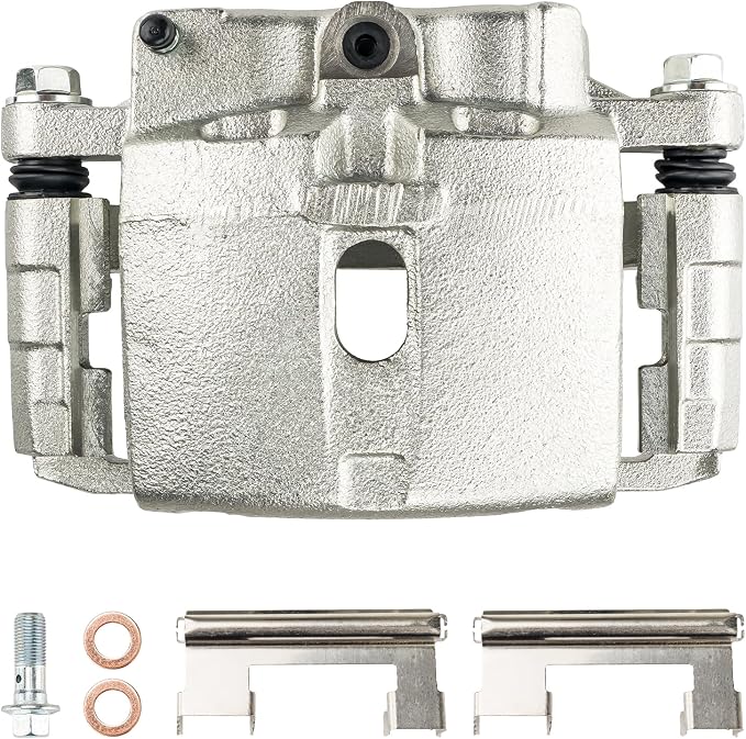 KAX Disc Brake Caliper Assembly Fit for Silverado 1500/Sierra 1500 1999-2006, Silverado 2500 HD/Sierra 2500 HD 2001-2010, Tahoe/Suburban 1500/Yukon 2000-2006, Front Left or Rear Right Side