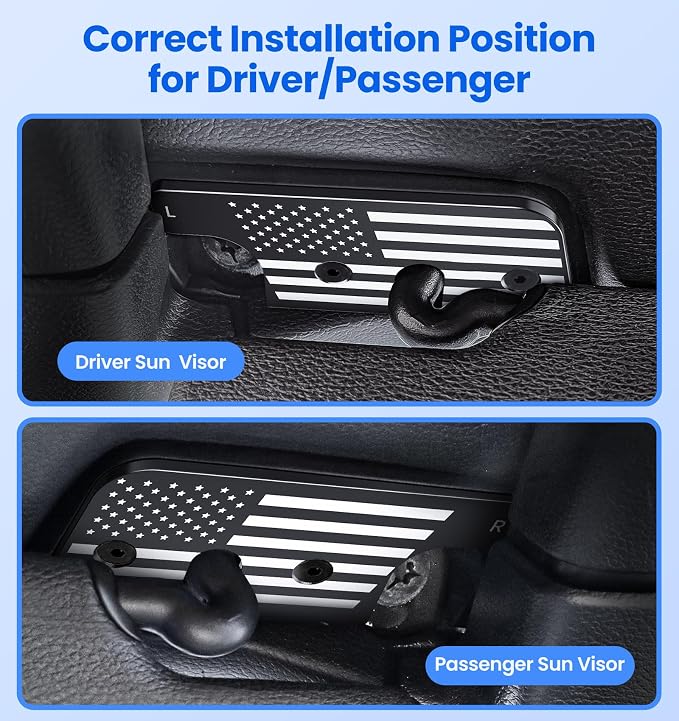 Center Console Organizer Bundle with Sun Visor Repair Kit Fitment for 2018-2022 2023 Jeep Wrangler JL JLU and Gladiator JT Accessories Gear Shift Side Tray Organizer,Hanging Armrest Storage Box