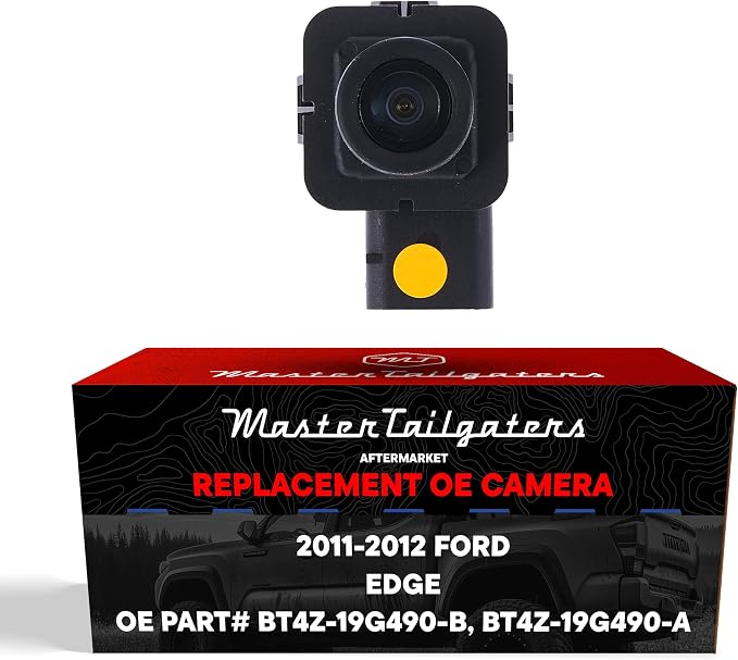 Master Tailgaters Replacement for Ford Edge (2011-2012) Backup Camera OE Part # BT4Z-19G490-B, BT4Z-19G490-A