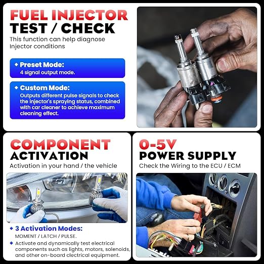OBDResource Circuit Tester Automotive, Power Circuit Probe Tester, Car Fuse Tester, 0-80V DC Test Light Short Circuit Finder, CP30 Auto Electrical Circuit Tester, Automotive Tool